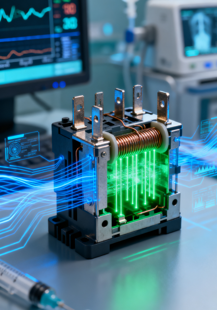 項目「預測衛士」：具備預後診斷能力的智能固態繼電器<br>本項目致力於為傳統固態繼電器賦予 prognostics and health management (PHM) 能力。透過在元件內部整合高精度感測器與專用演算法晶片，該產品能即時監測導通電阻、熱阻等關鍵參數的微變化，並基於深度學習模型精準預測其自身的剩餘使用壽命。當檢測到性能退化徵兆時，它能提前向主機系統發出預警，並可在關鍵時刻自動切換至內建的冗餘電路。這將幫助客戶實現從定期預防性維護到精準預測性維護的跨越，最大限度避免非計劃停機，尤其適用於半導體製造、汽車焊接等對連續性生產要求極高的場景。